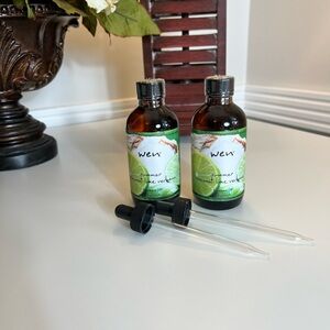 Wen Coconut Lime Verbena Hair Oil Set